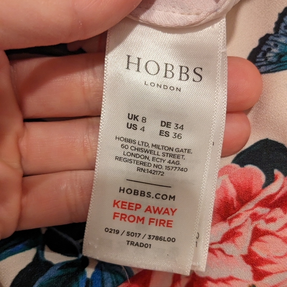Hobbs Floral Jumpsuit - Picture 4 of 4